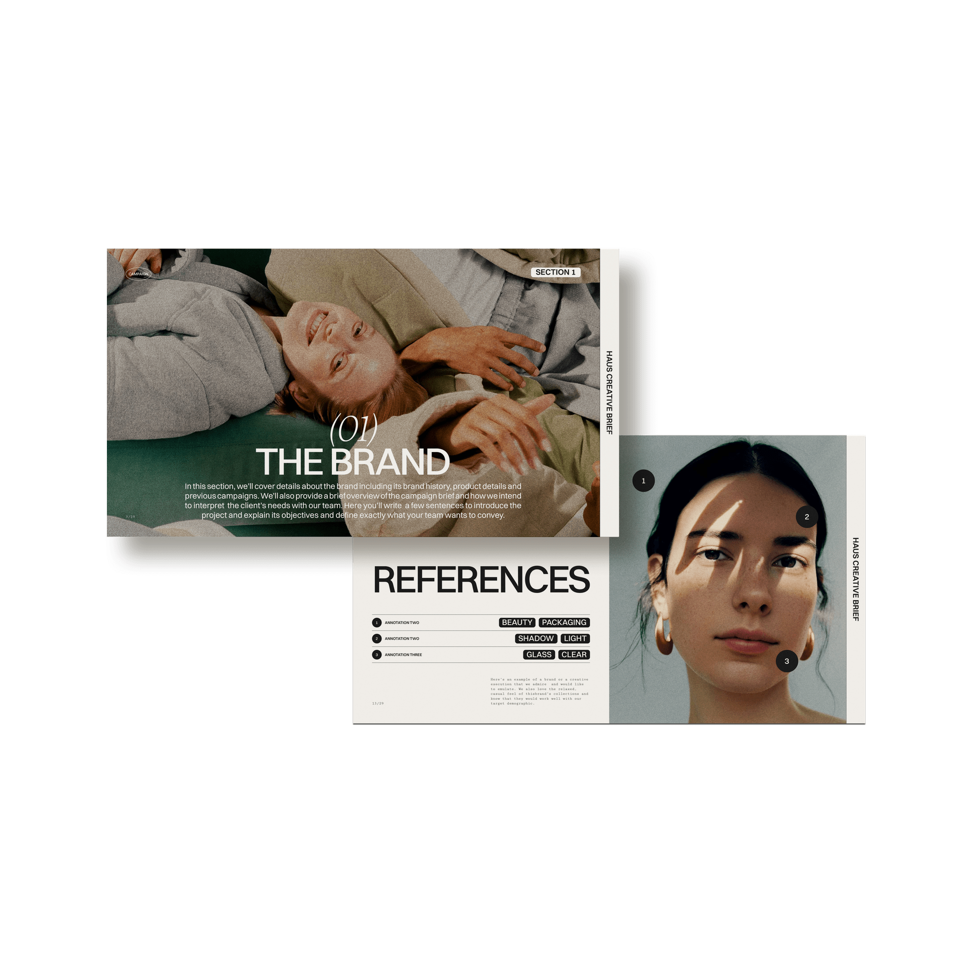 Haus Brief / Pitch - Studio Standard