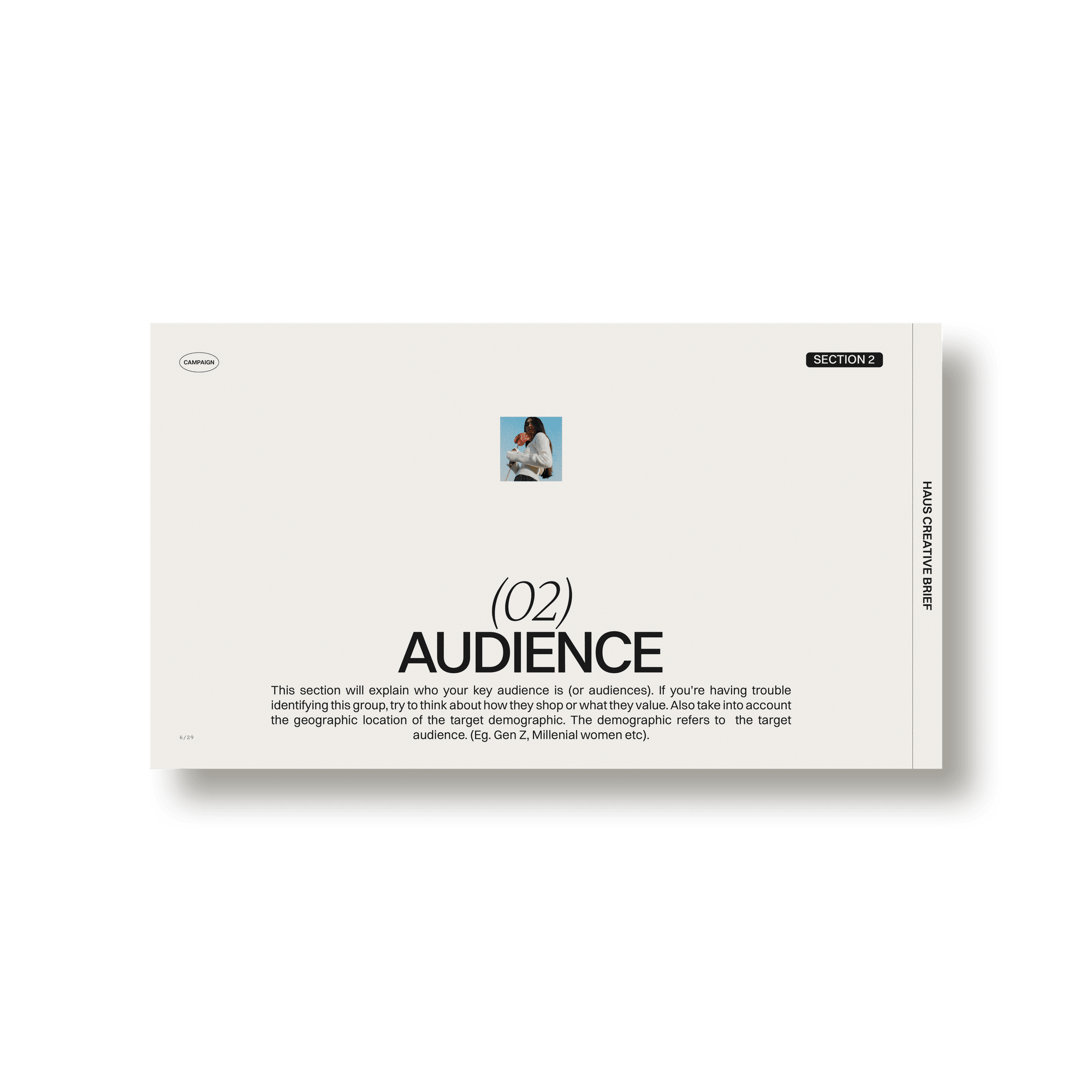 Haus Brief / Pitch - Studio Standard