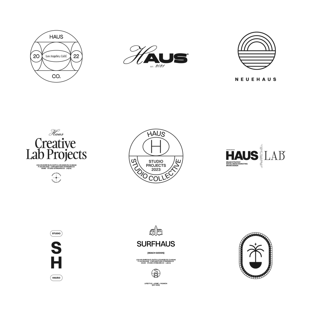 HAUS Logo Kit - Studio Standard