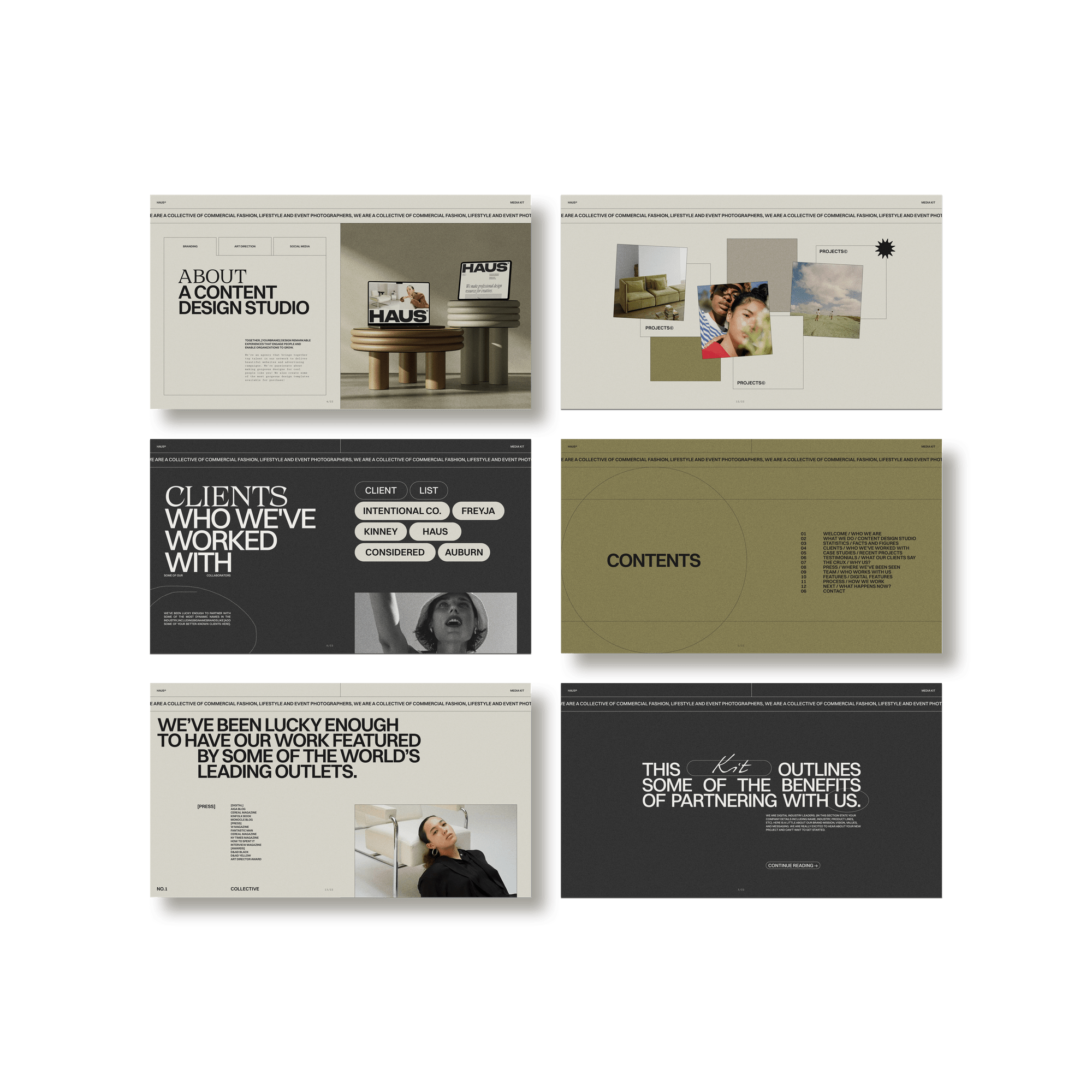 Haus Media Kit - Studio Standard