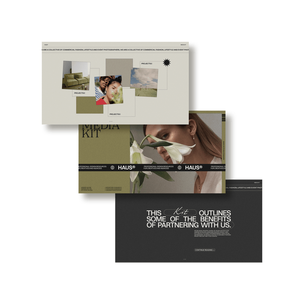 Haus Media Kit - Studio Standard