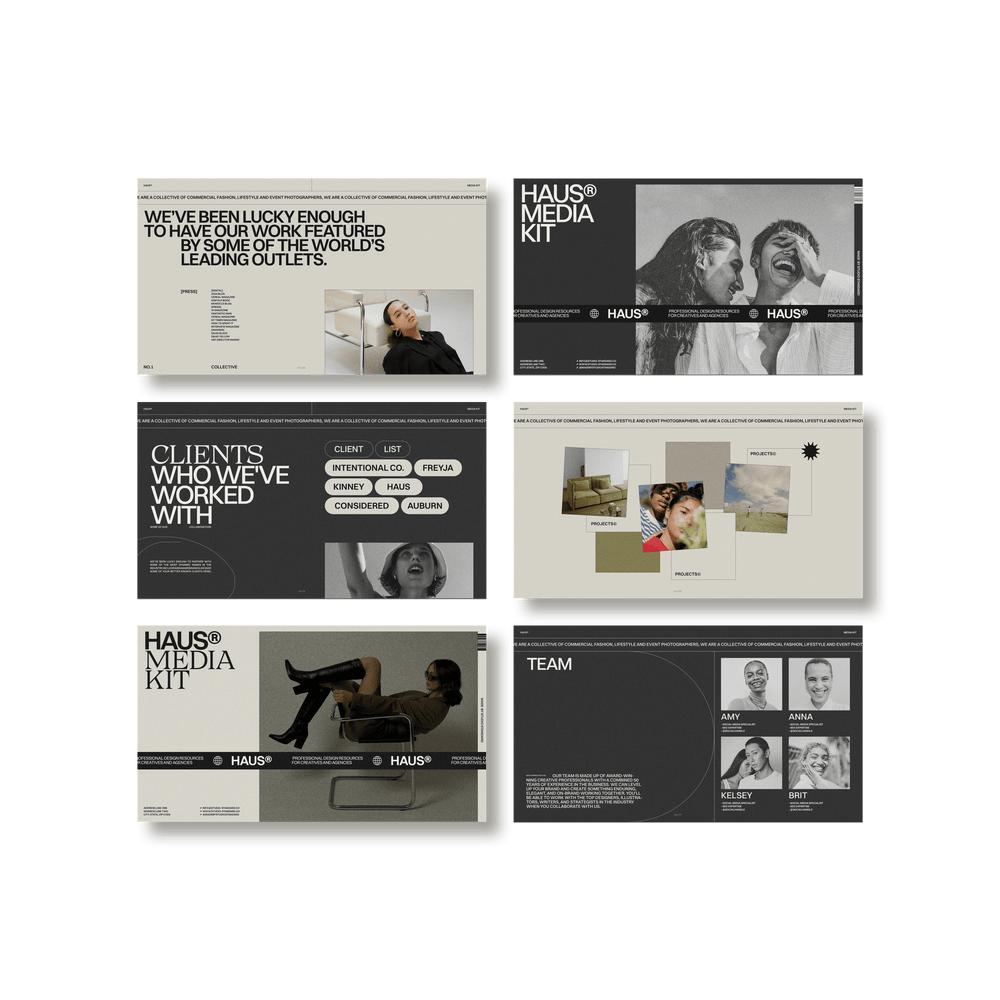 Haus Media Kit - Studio Standard