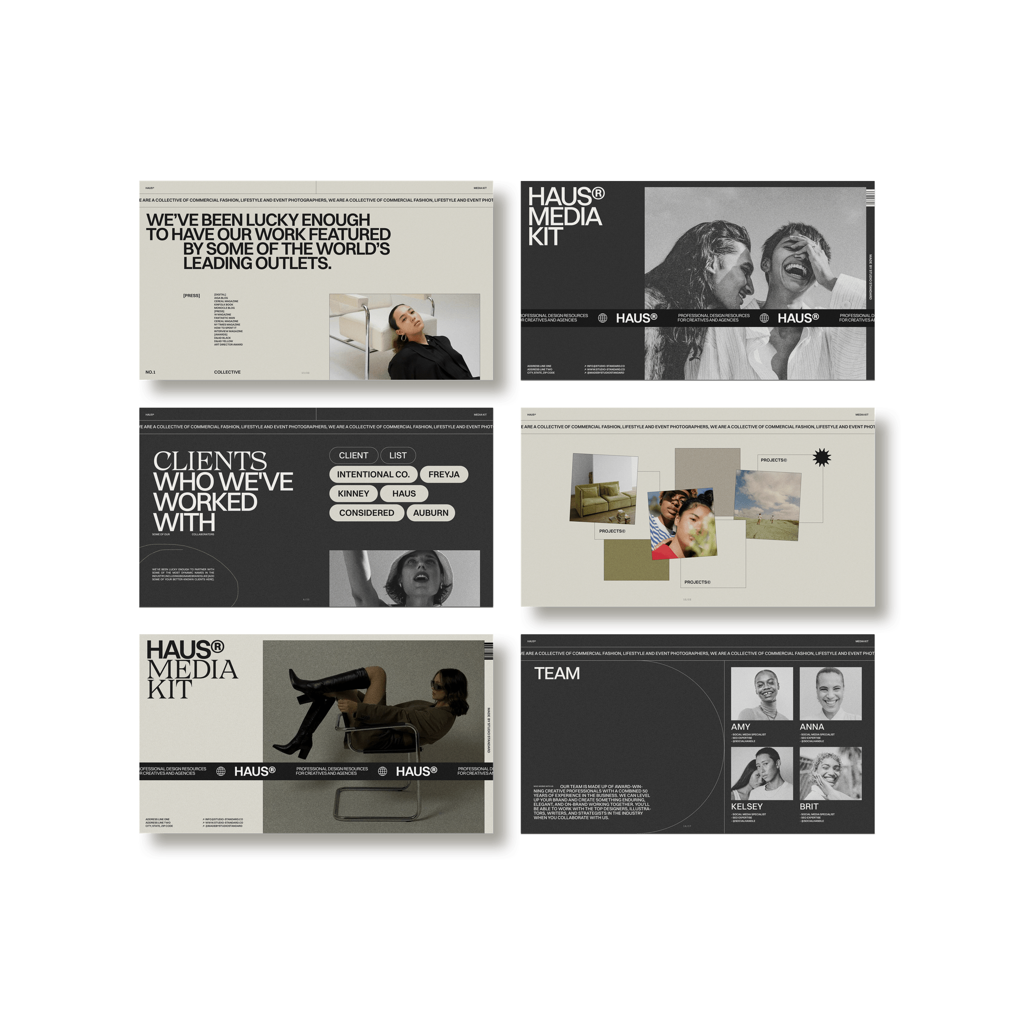 Haus Media Kit - Studio Standard
