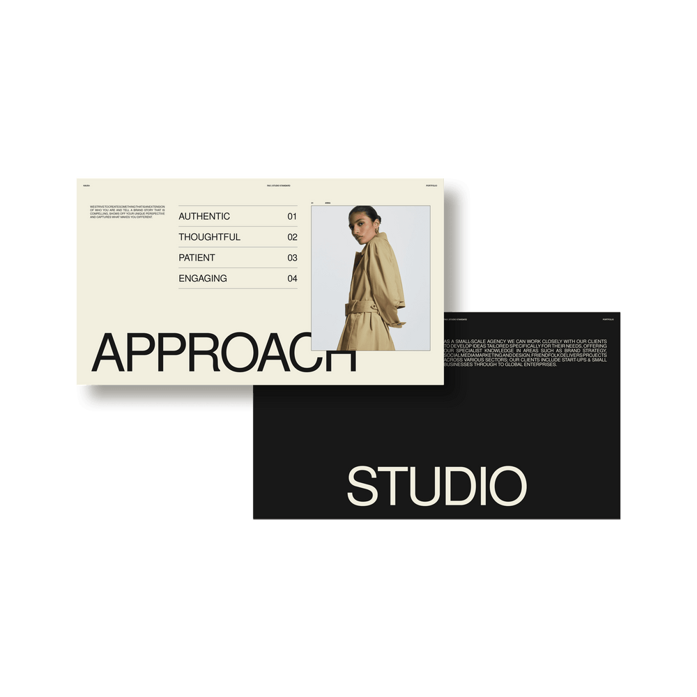 Haus Portfolio - Studio Standard