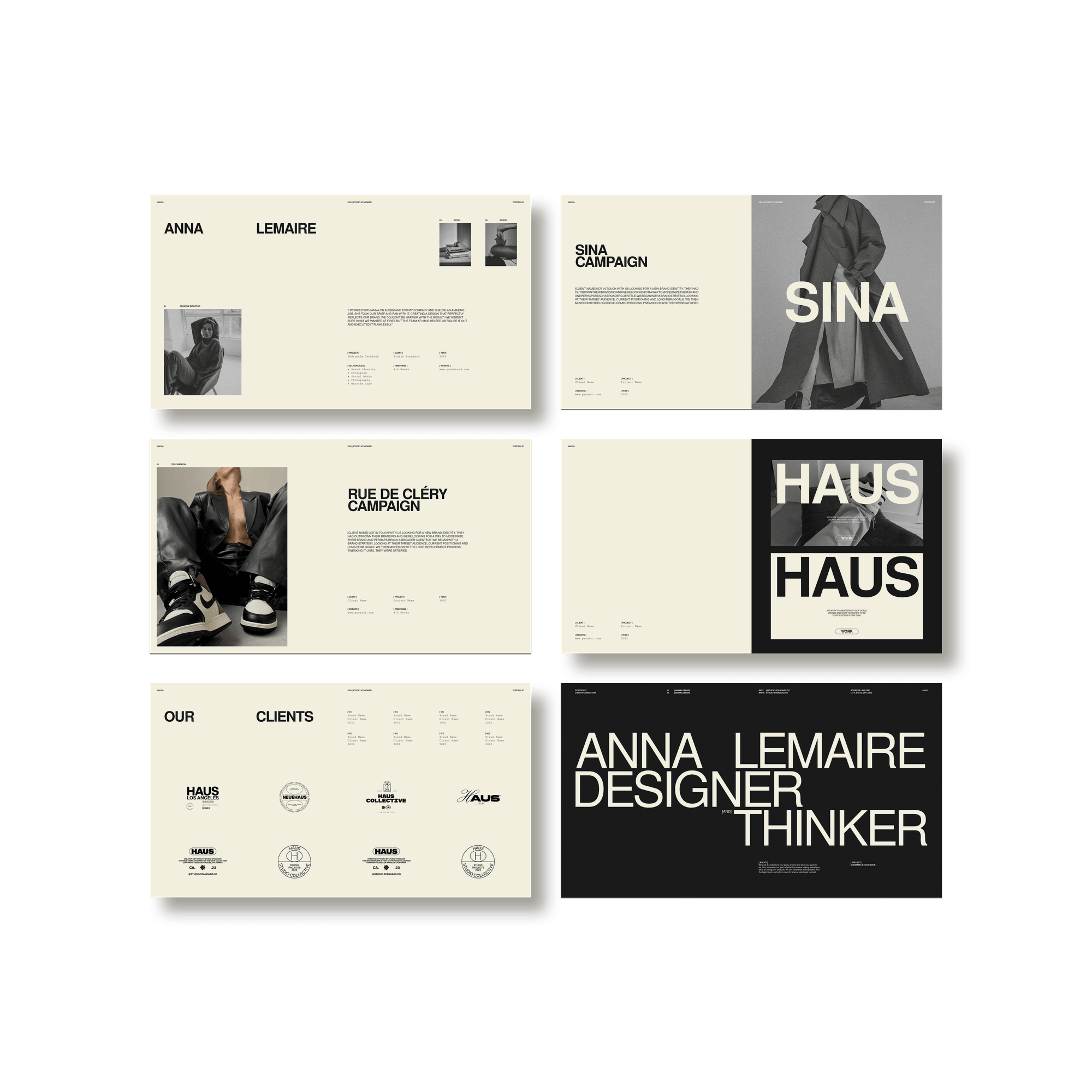 Haus Portfolio - Studio Standard