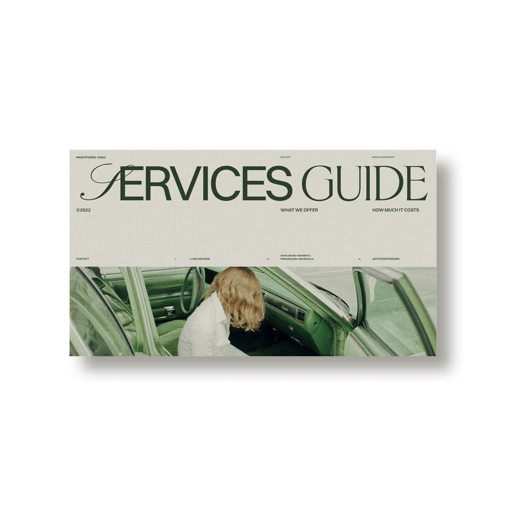 Haus Services Guide - Studio Standard