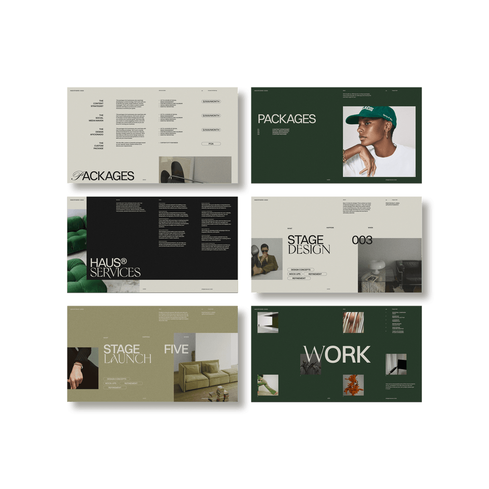 Haus Services Guide - Studio Standard