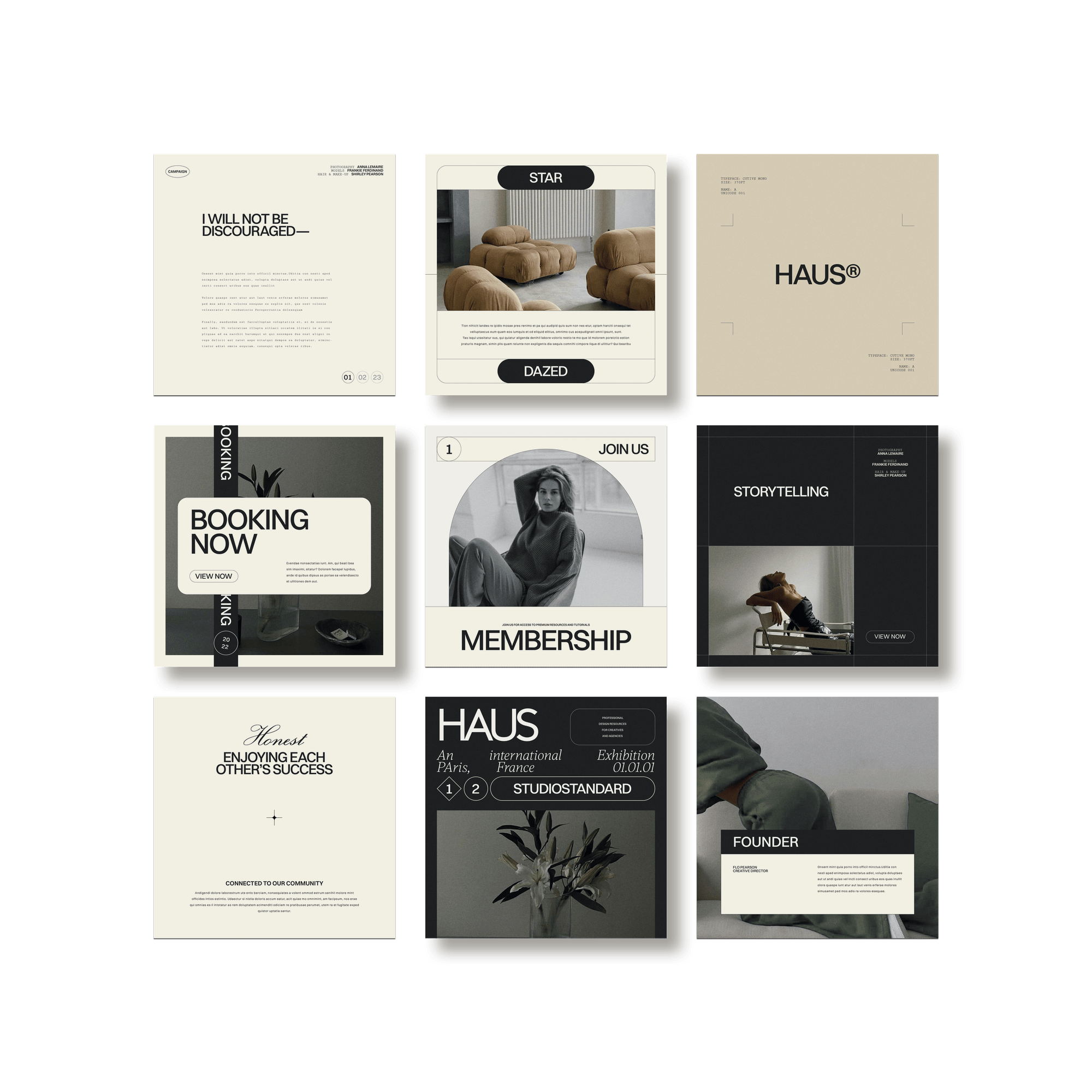 Haus Social Media Kit - Studio Standard