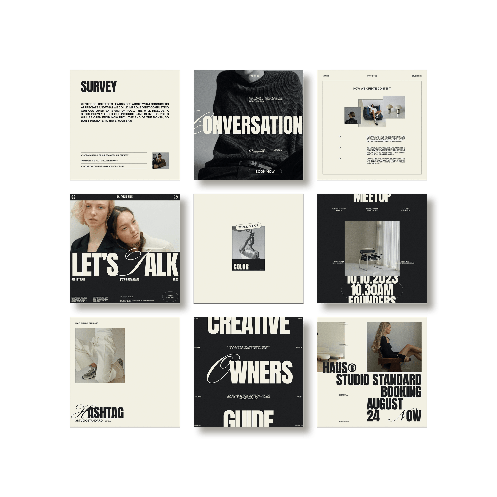 Haus Social Media Kit II - Studio Standard