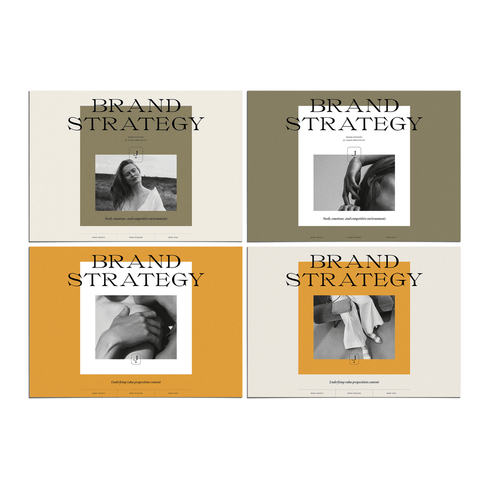 Intentional Brand Strategy - Studio Standard
