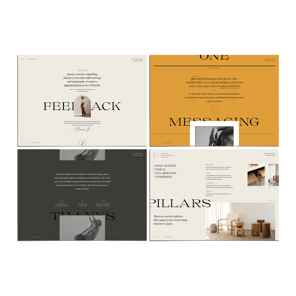 Intentional Brand Strategy - Studio Standard