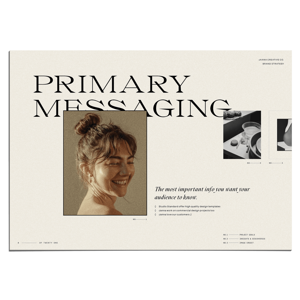 Intentional Brand Strategy - Studio Standard