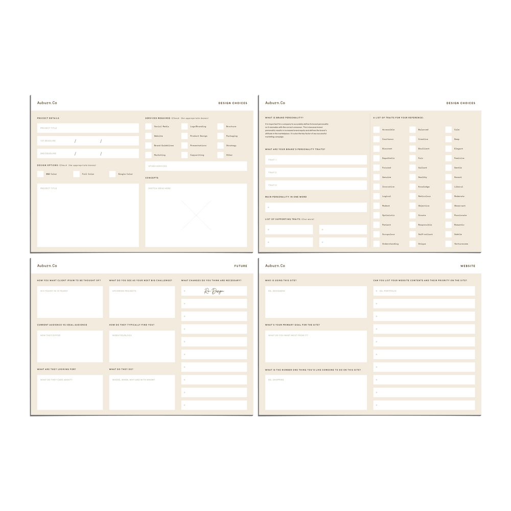 Intentional Pitch Deck - Studio Standard