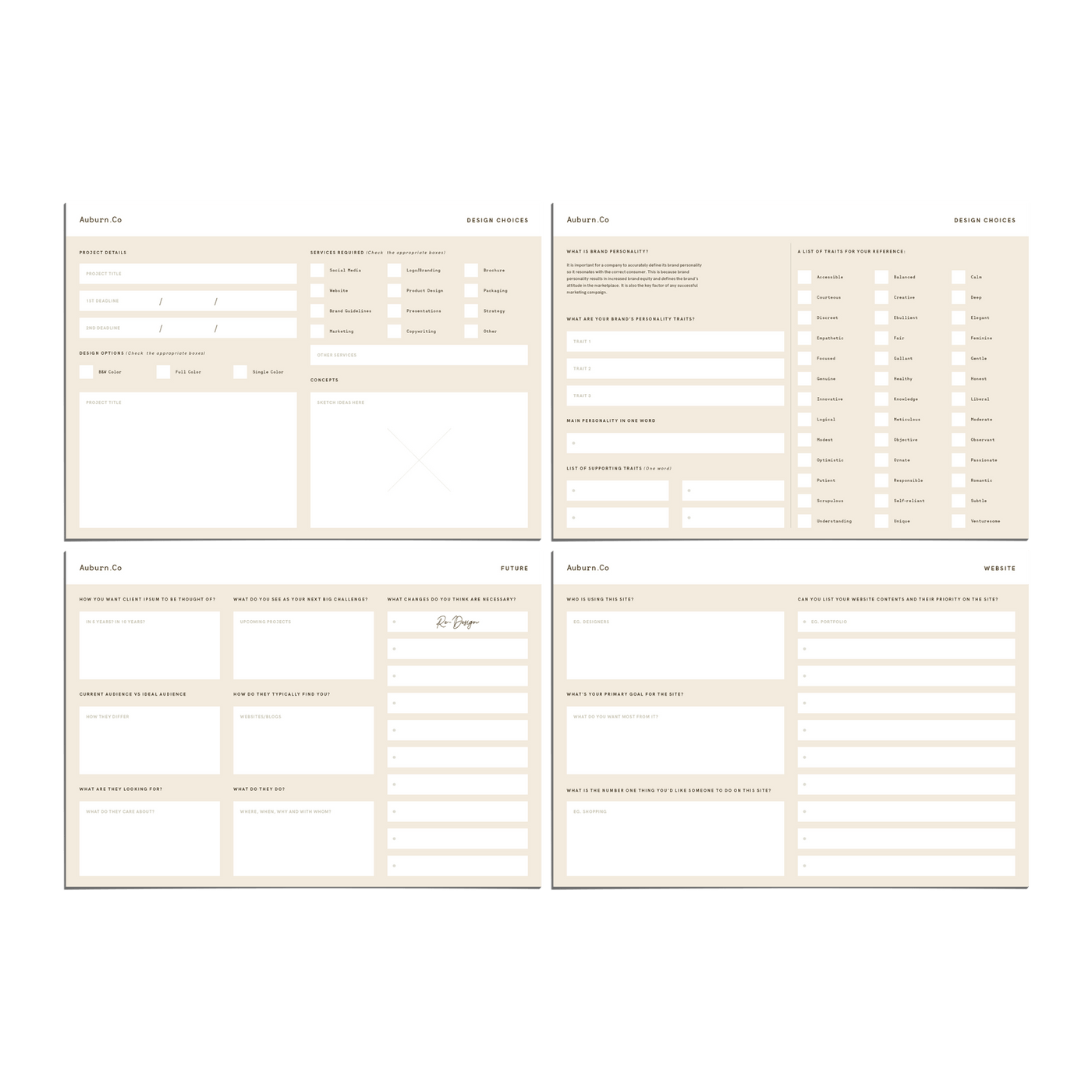 Intentional Pitch Deck - Studio Standard