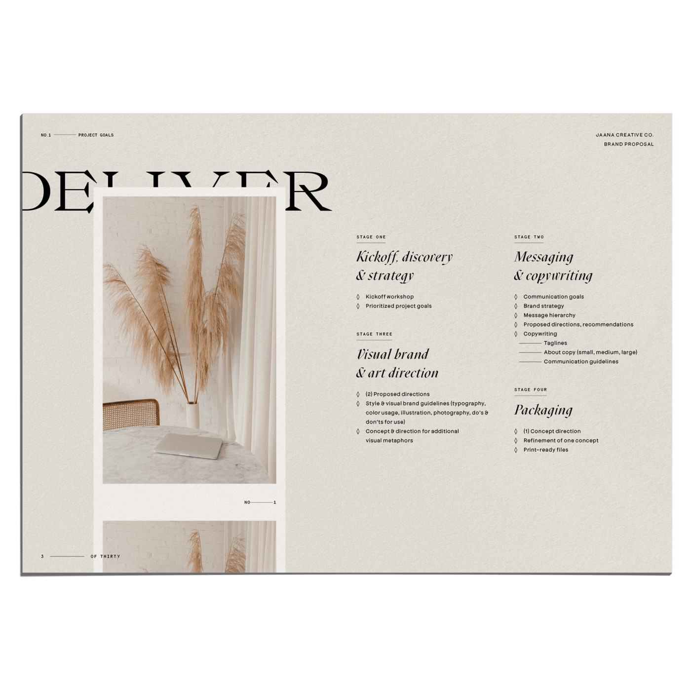 Intentional Proposal + Mood Sheets - Studio Standard