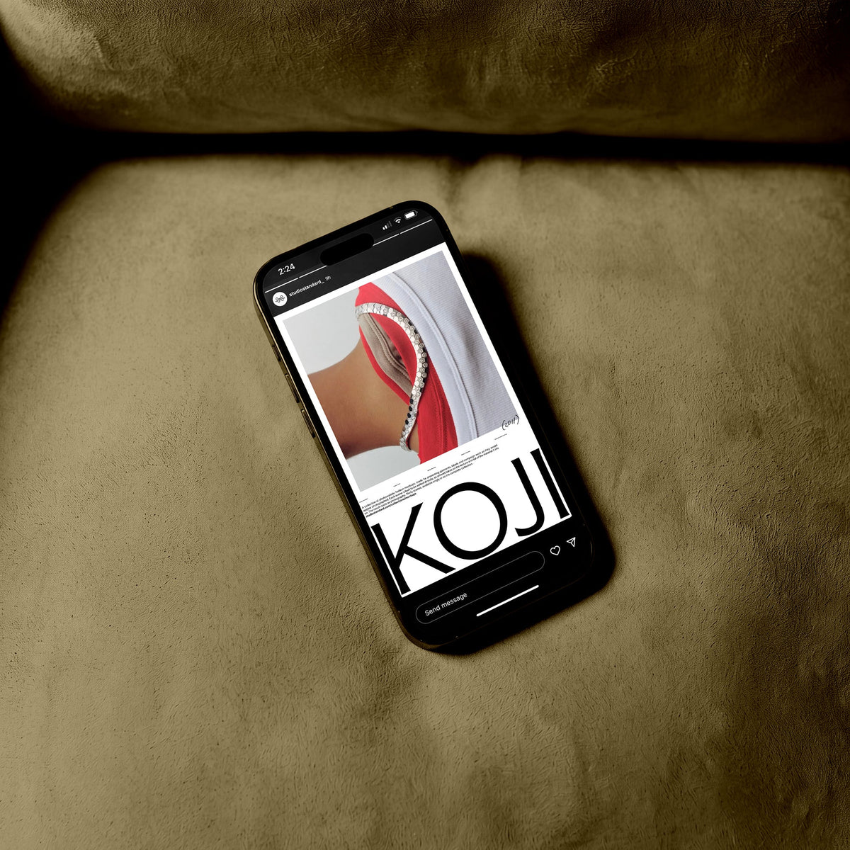 iPhone Mockup No. 3, Fashion Pack - Studio Standard