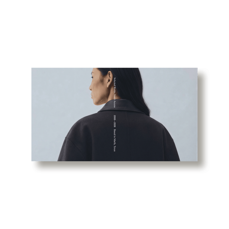 Lisa Fessl: Insert Access Portfolio Catalog - Studio Standard