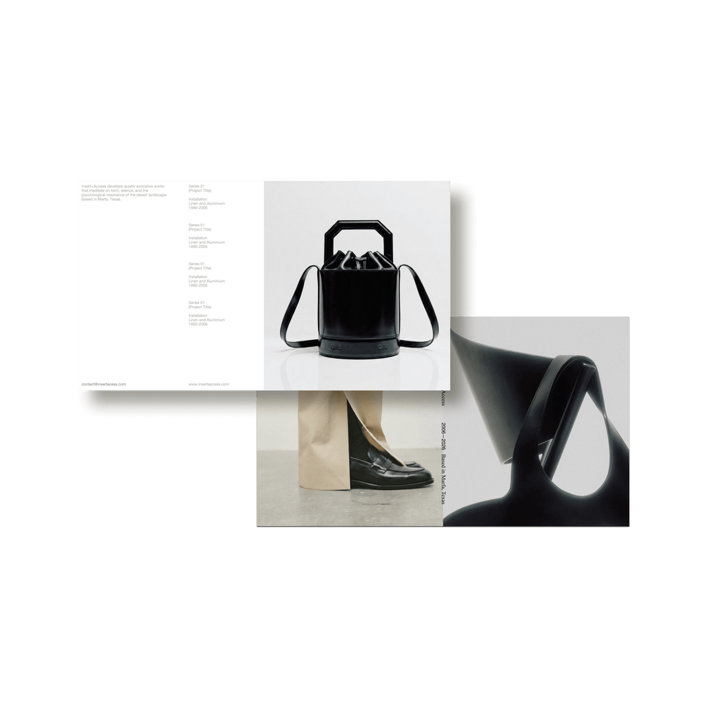 Lisa Fessl: Insert Access Portfolio Catalog - Studio Standard