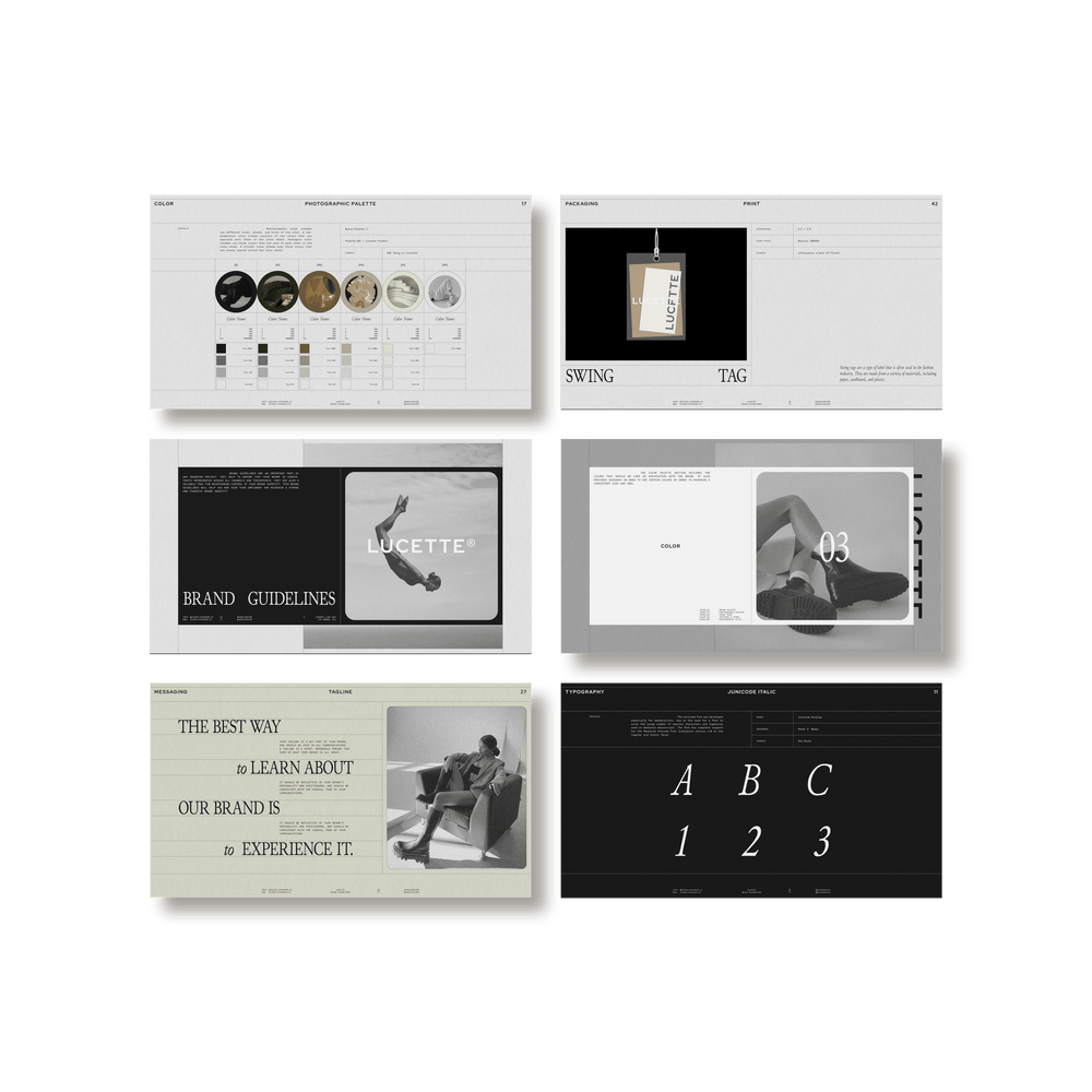Lucette Brand Guidelines - Studio Standard