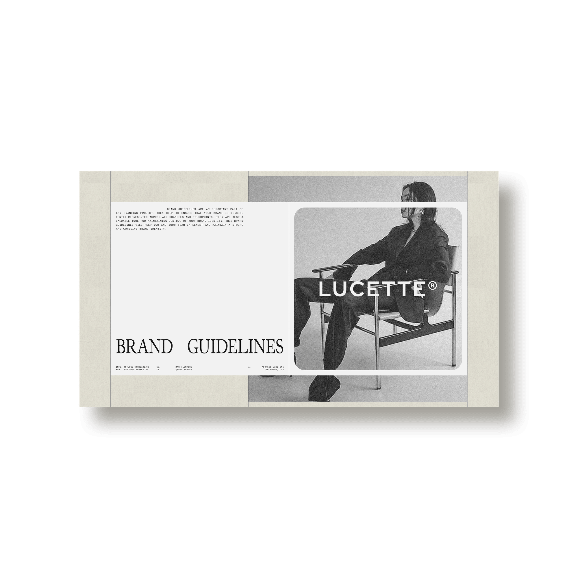 Lucette Brand Guidelines - Studio Standard