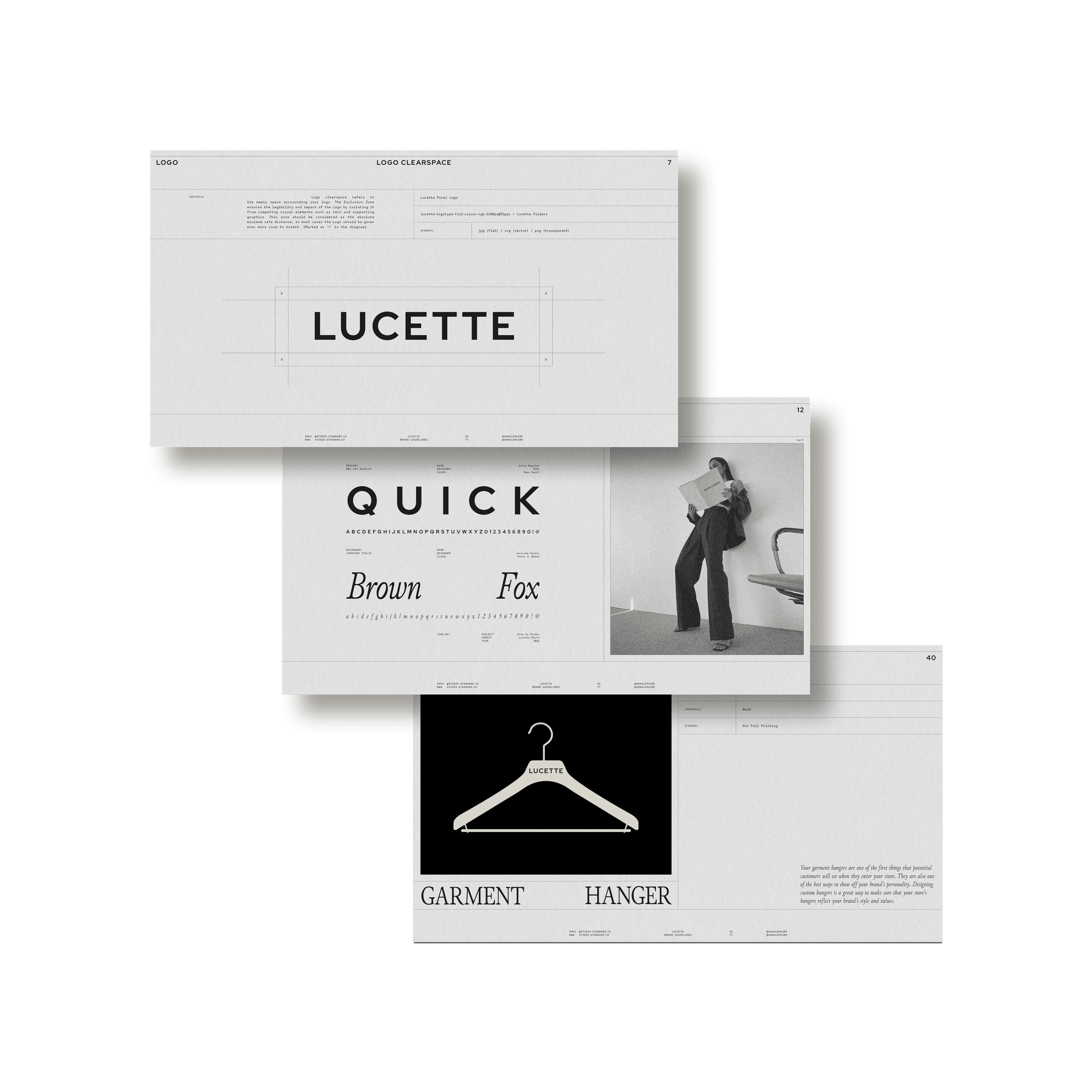 Lucette Brand Guidelines - Studio Standard