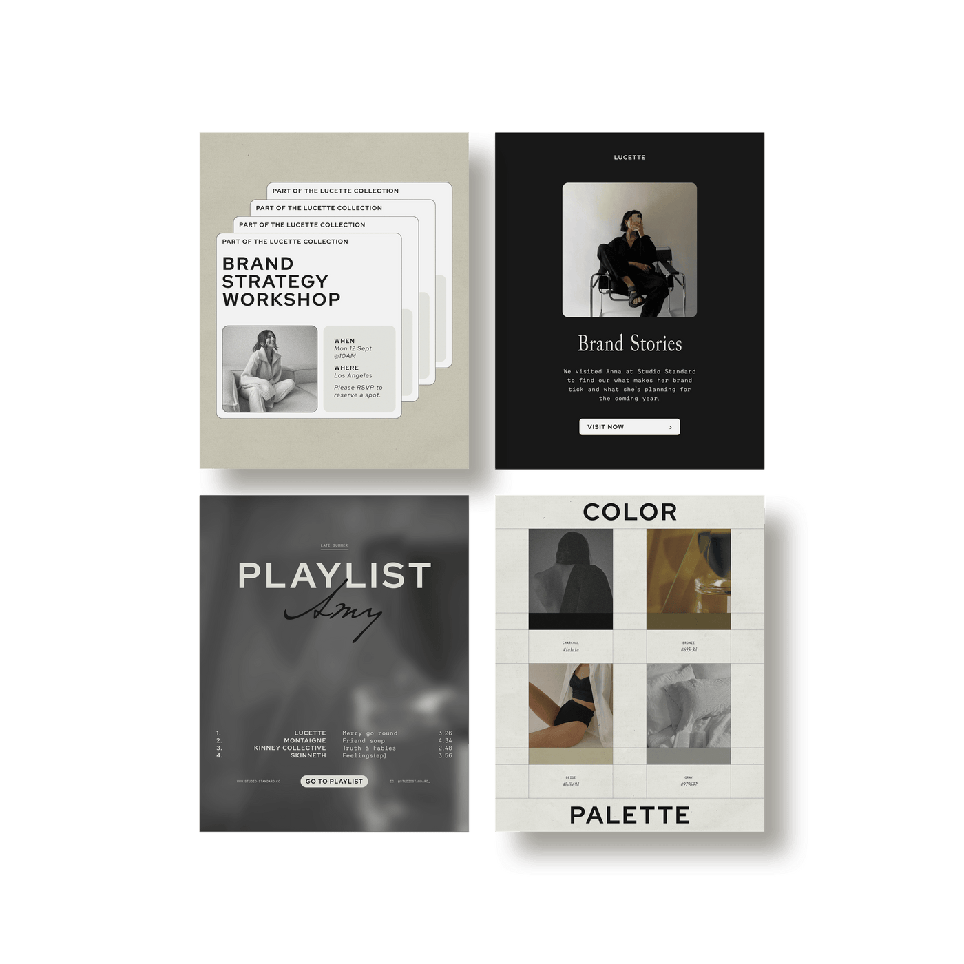 Lucette Social Media Kit - Studio Standard