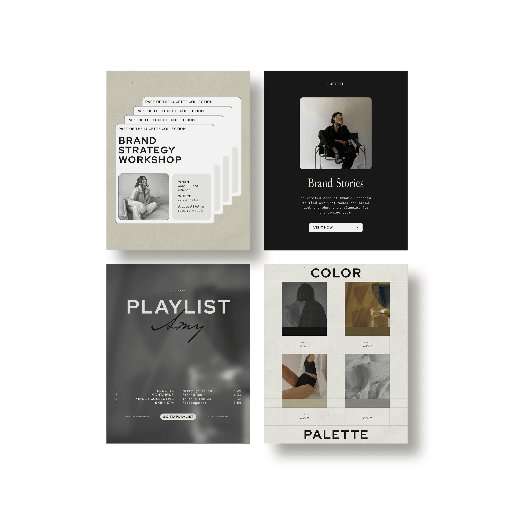 Lucette Social Media Kit - Studio Standard