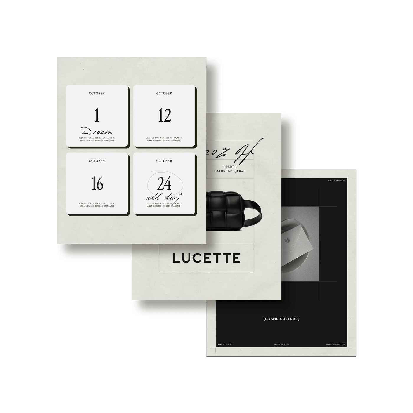 Lucette Social Media Kit - Studio Standard