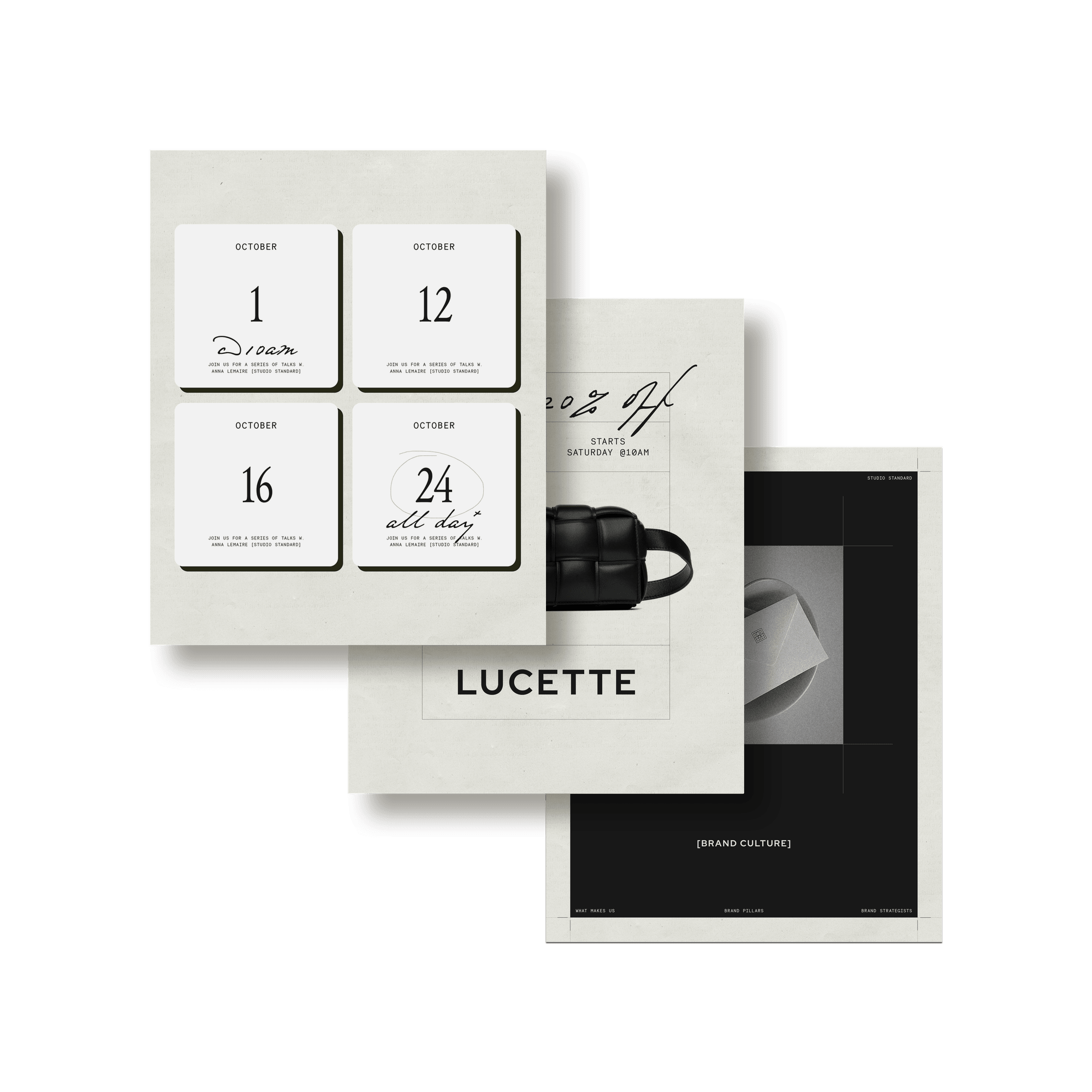 Lucette Social Media Kit - Studio Standard