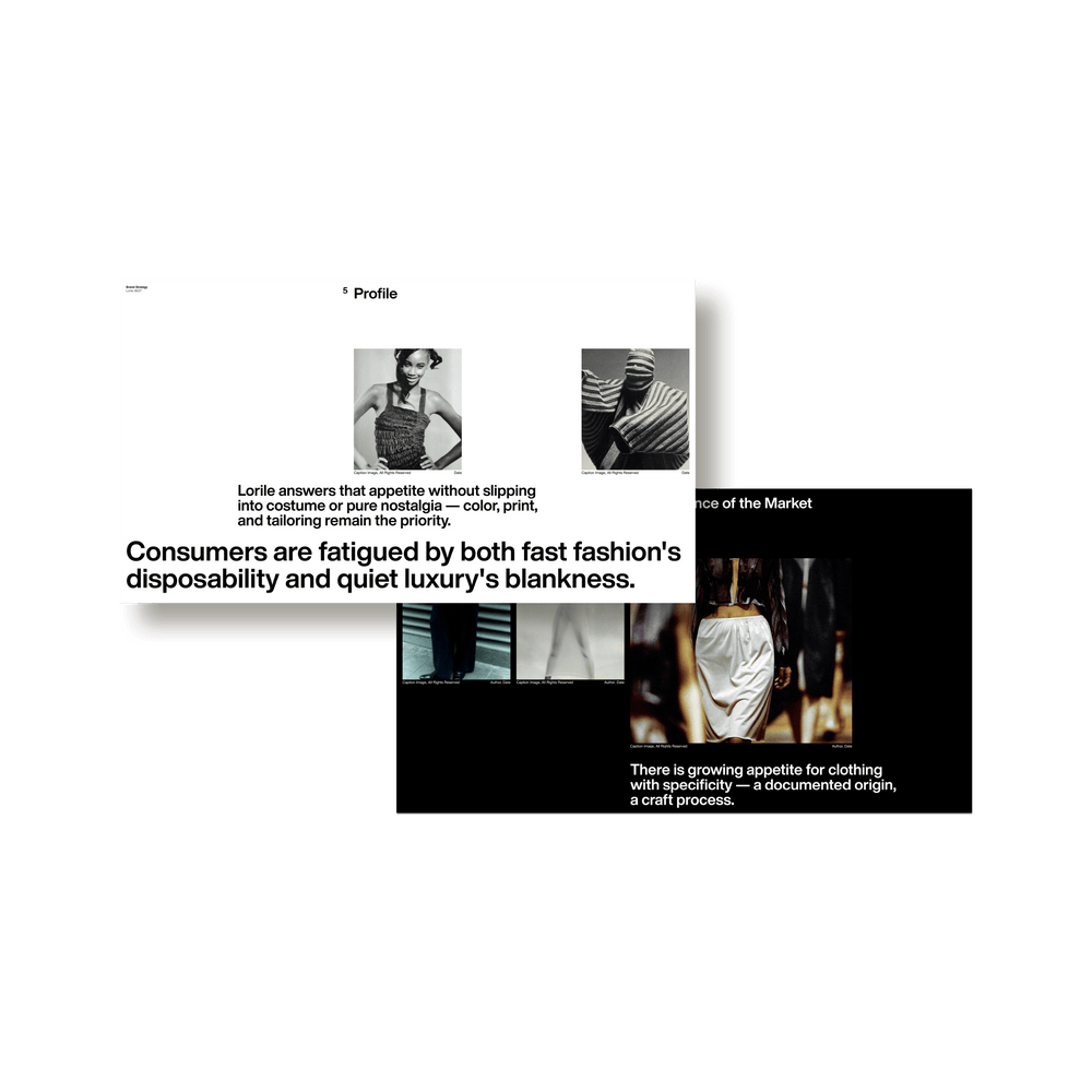 Lucie de Bréchard: Lorile Brand Strategy - Studio Standard