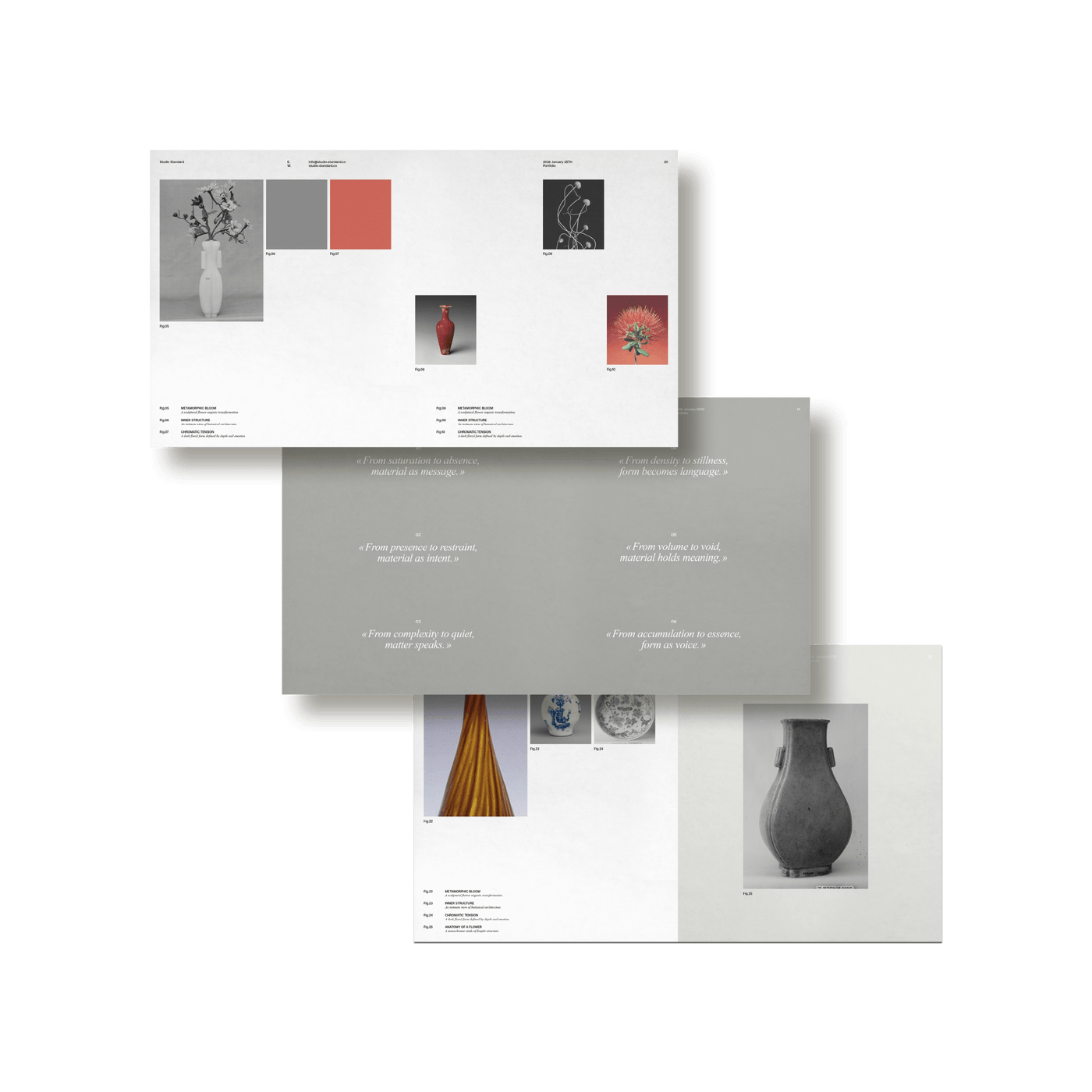 Maquette Portfolio - Studio Standard