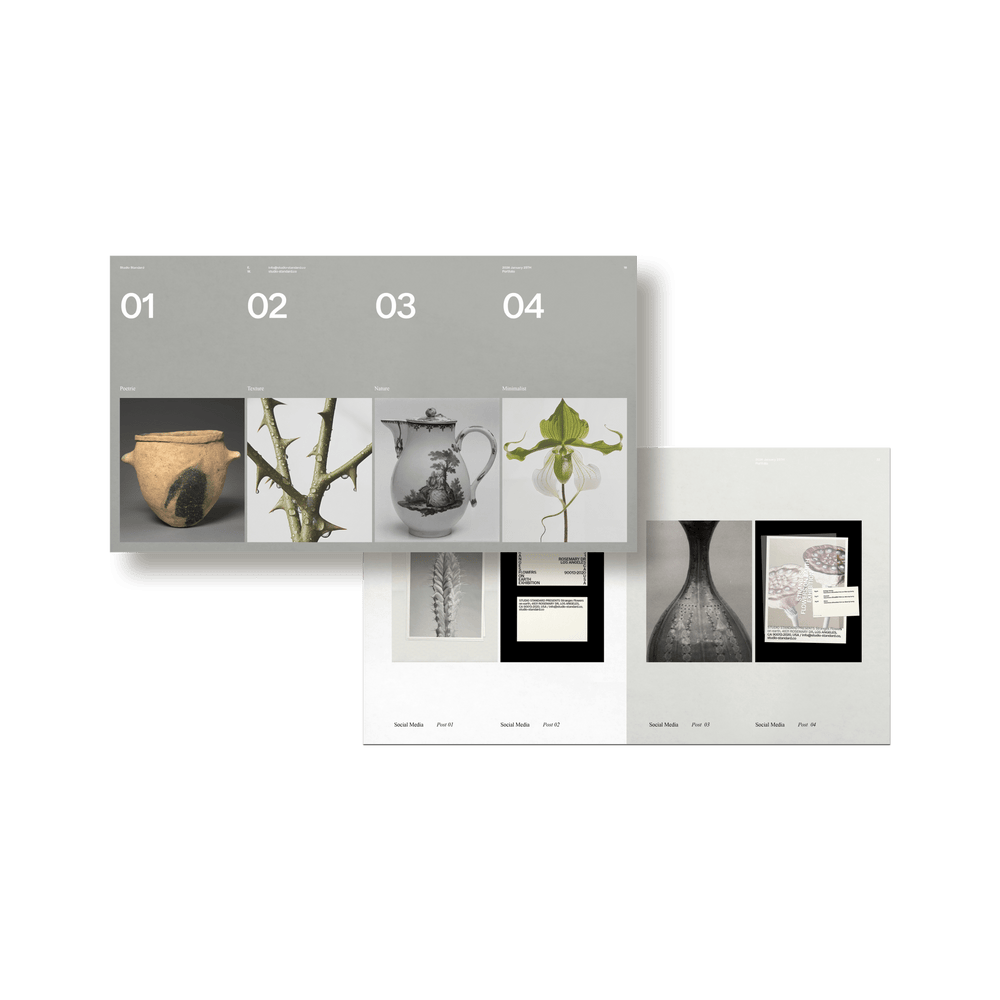 Maquette Portfolio - Studio Standard