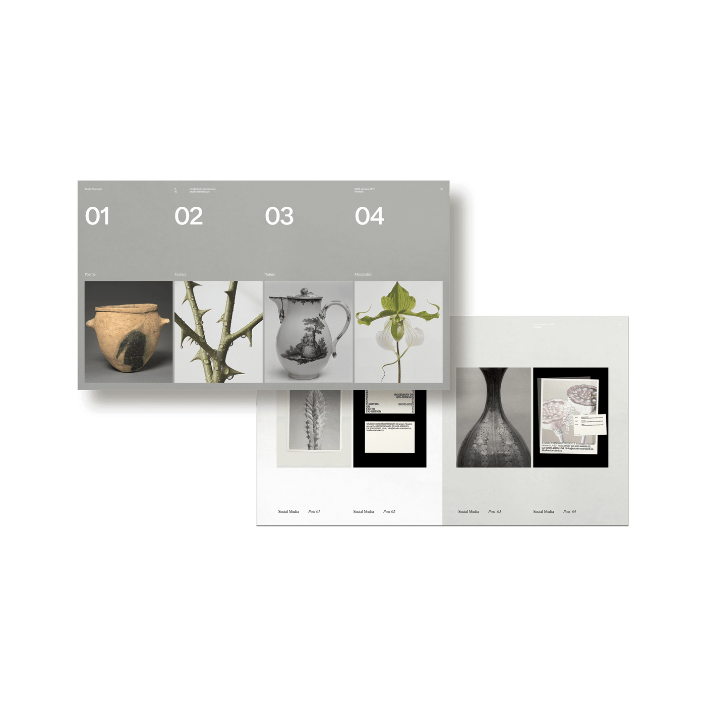 Maquette Portfolio - Studio Standard