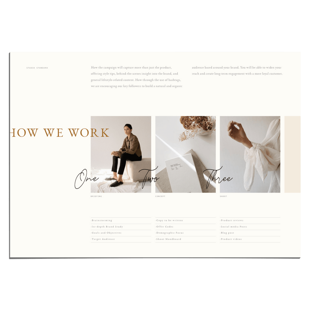 Melrose Creative Portfolio - Studio Standard