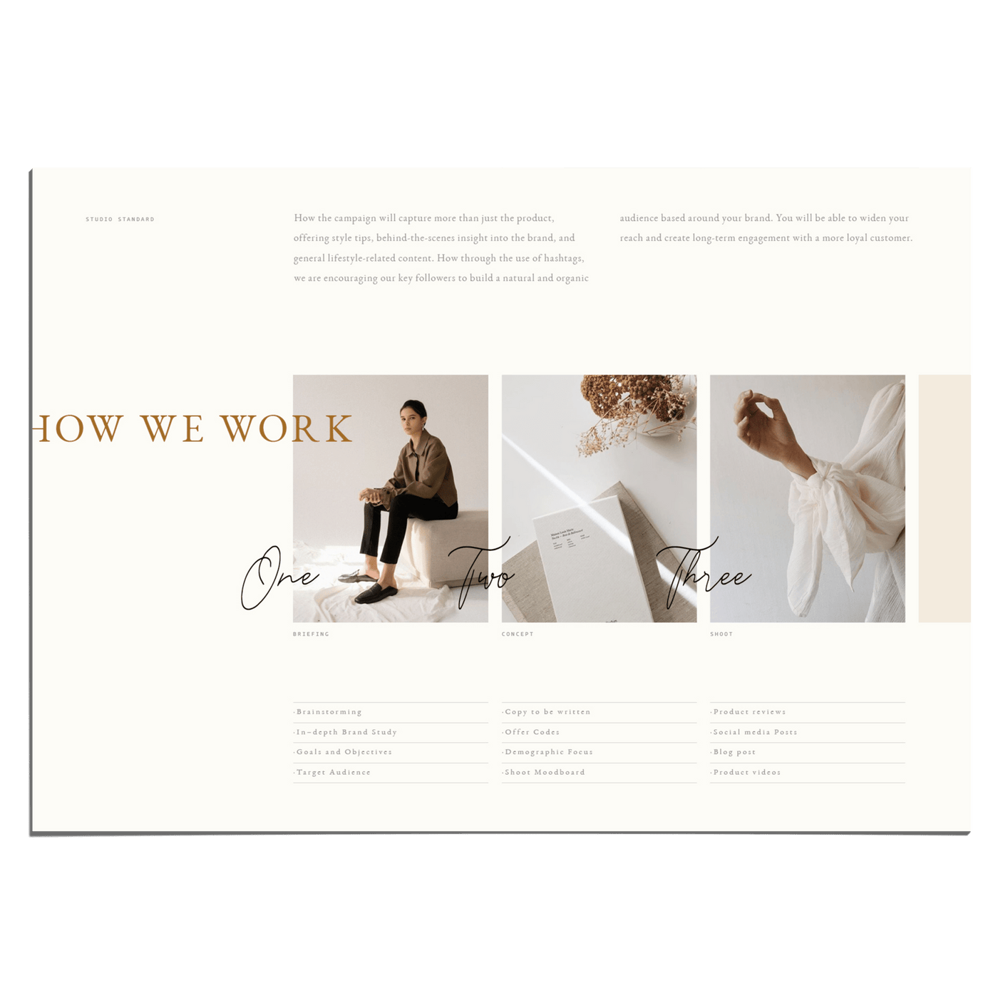 Melrose Creative Portfolio - Studio Standard