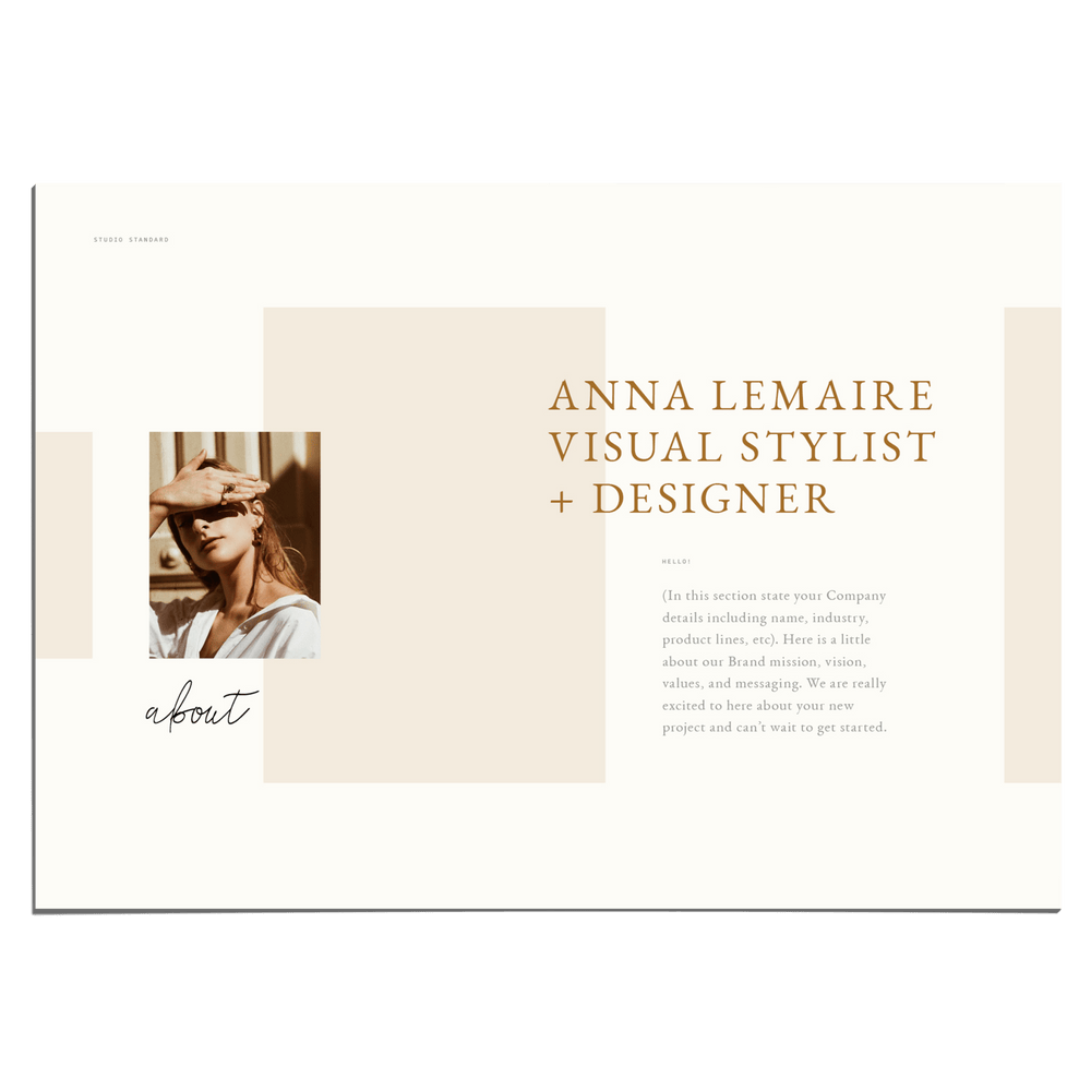 Melrose Creative Portfolio - Studio Standard
