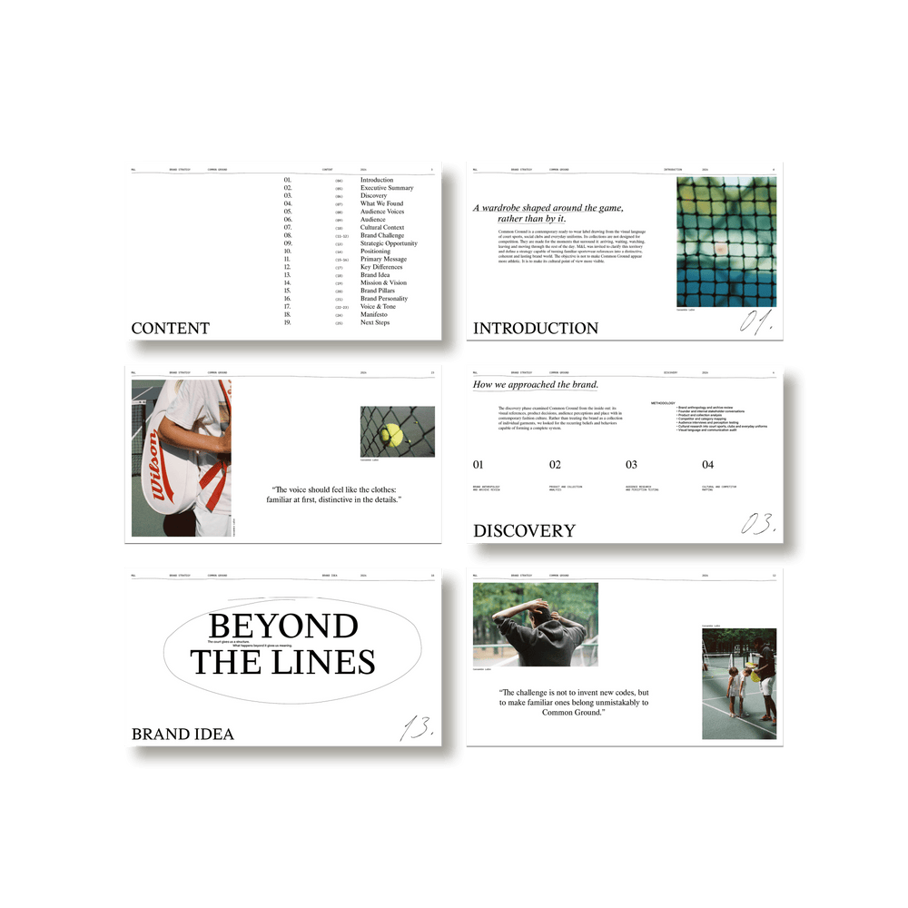 M&L Brand Strategy - Studio Standard