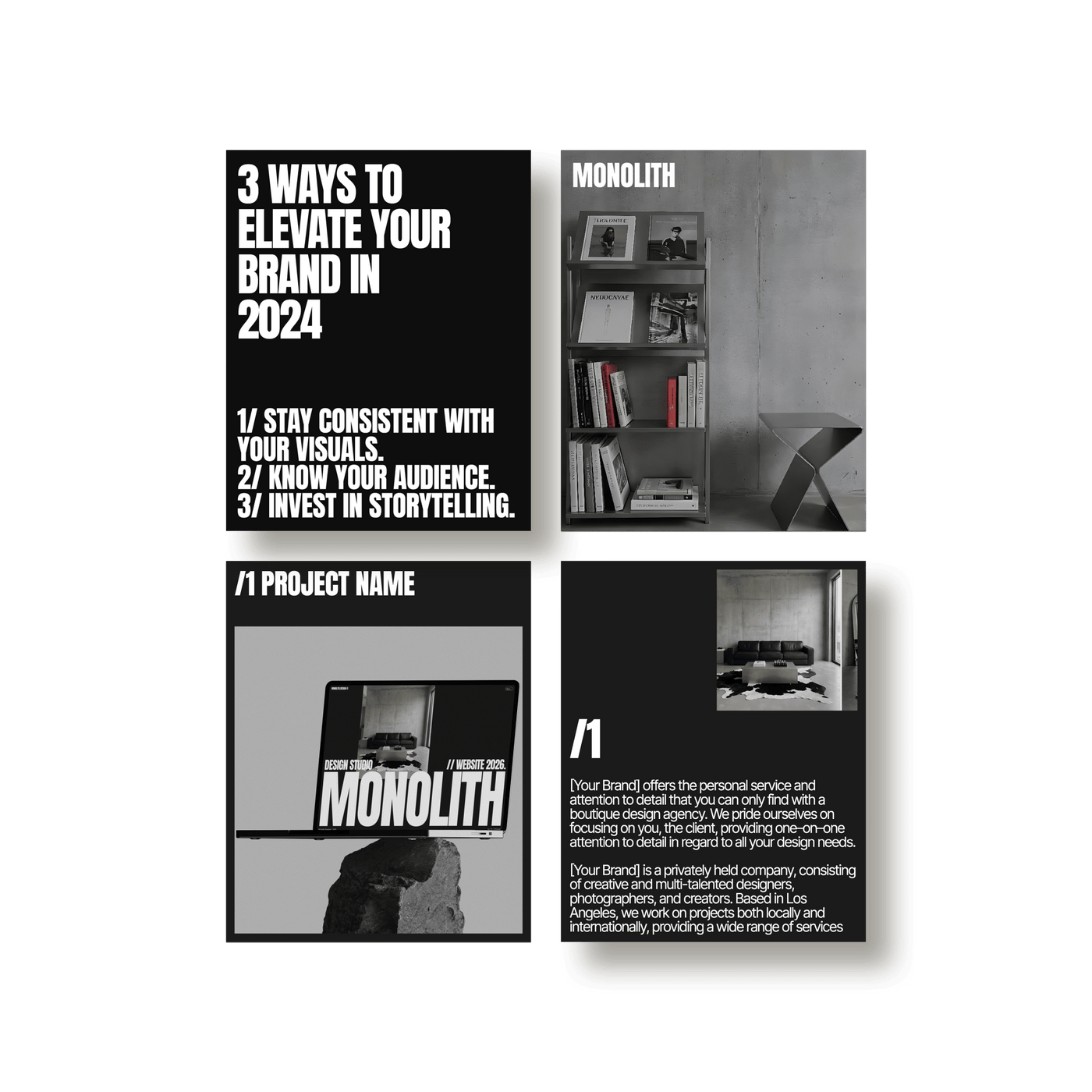 Monolith — Social Media Posts - Studio Standard