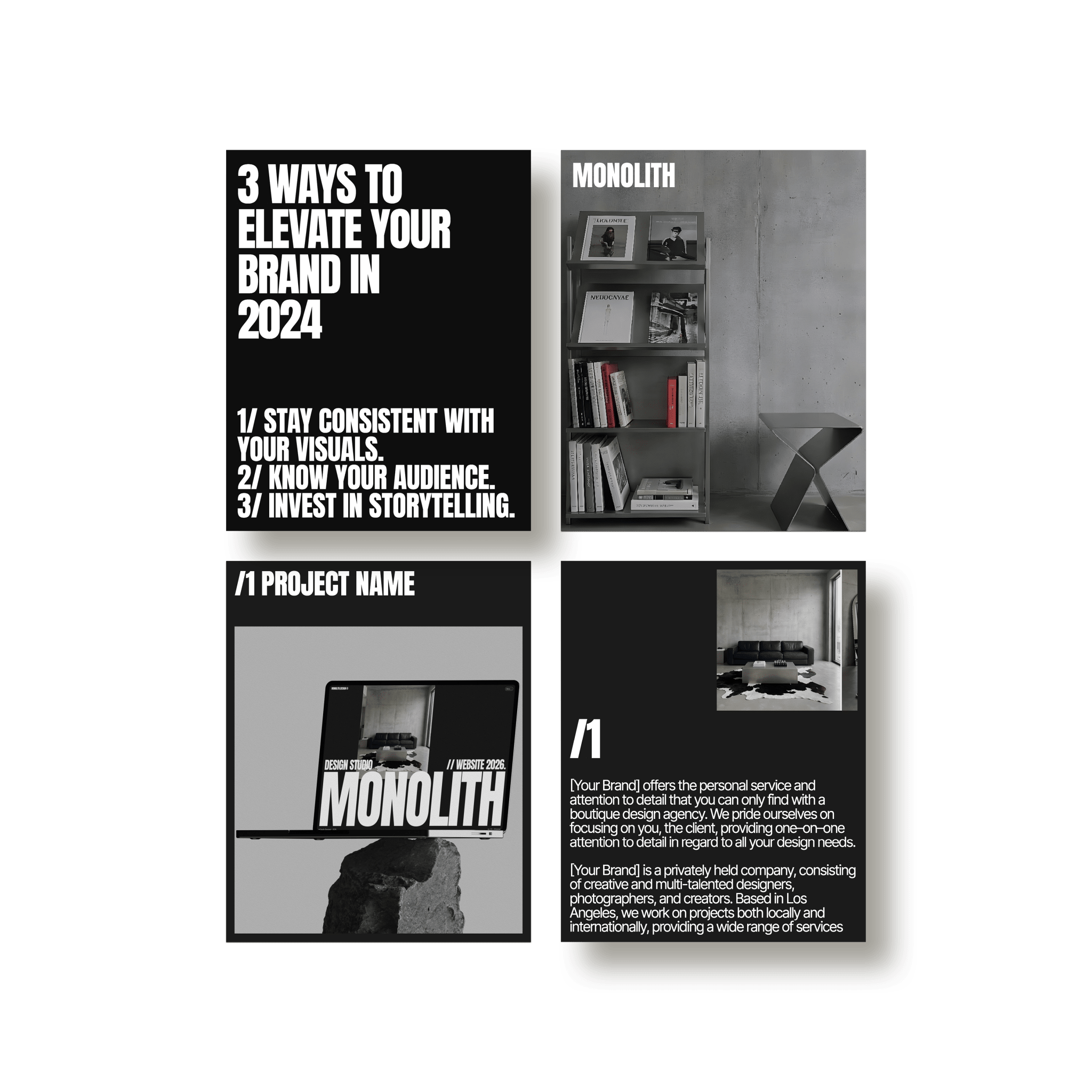 Monolith — Social Media Posts - Studio Standard