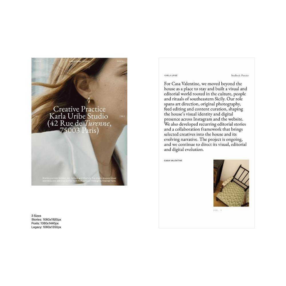 Natalia Karczewska: Atlas Social Media Kit - Studio Standard