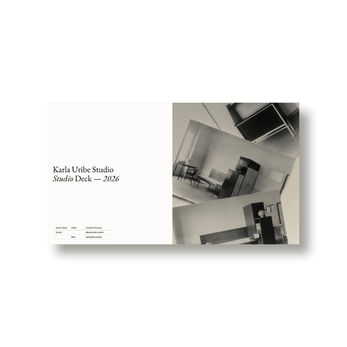 Natalia Karczewska: Atlas Studio Deck - Studio Standard