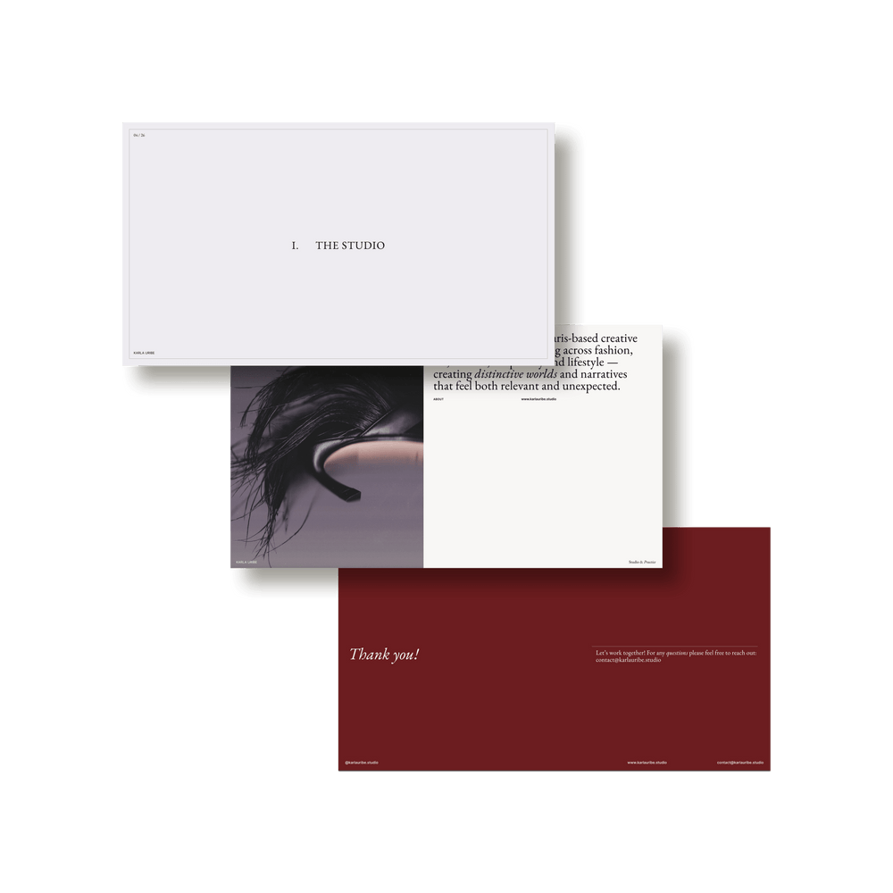 Natalia Karczewska: Atlas Studio Deck - Studio Standard