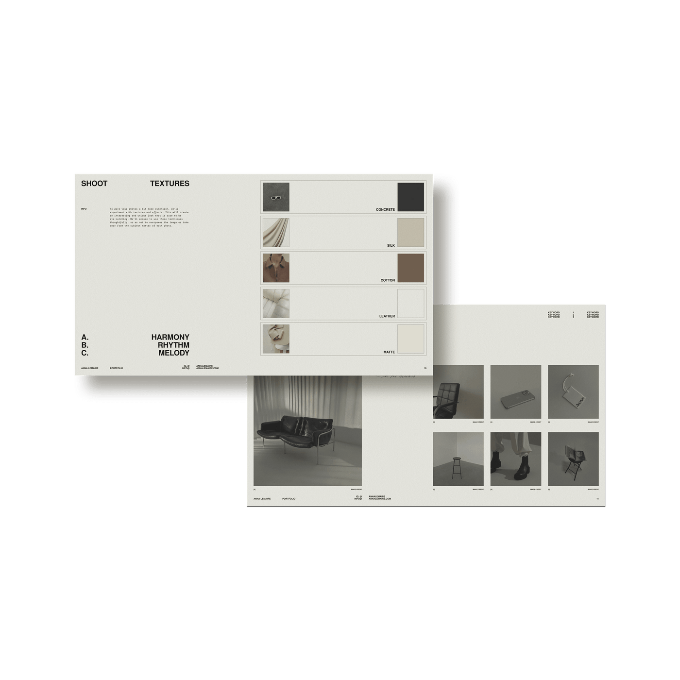 Photographer's Starter Kit | Brief and Mood - Studio Standard