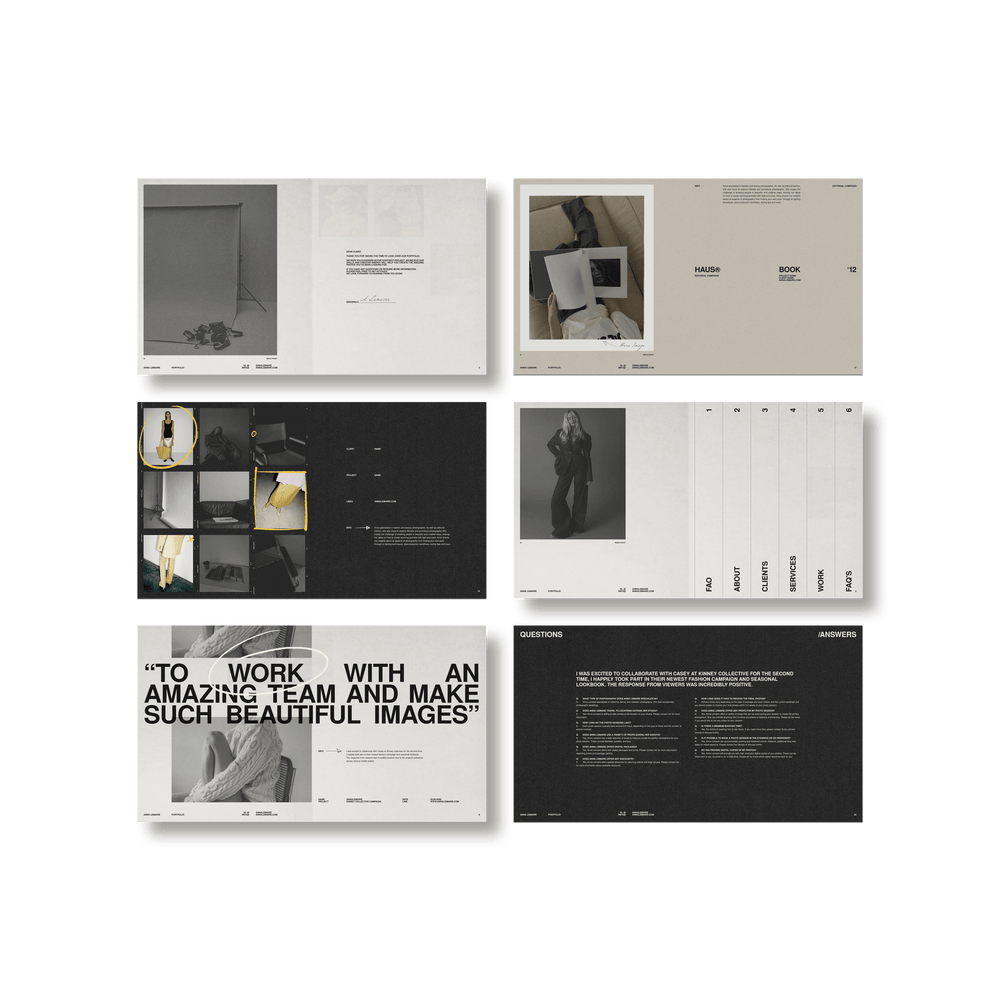 Photographer's Starter Kit | Portfolio - Studio Standard