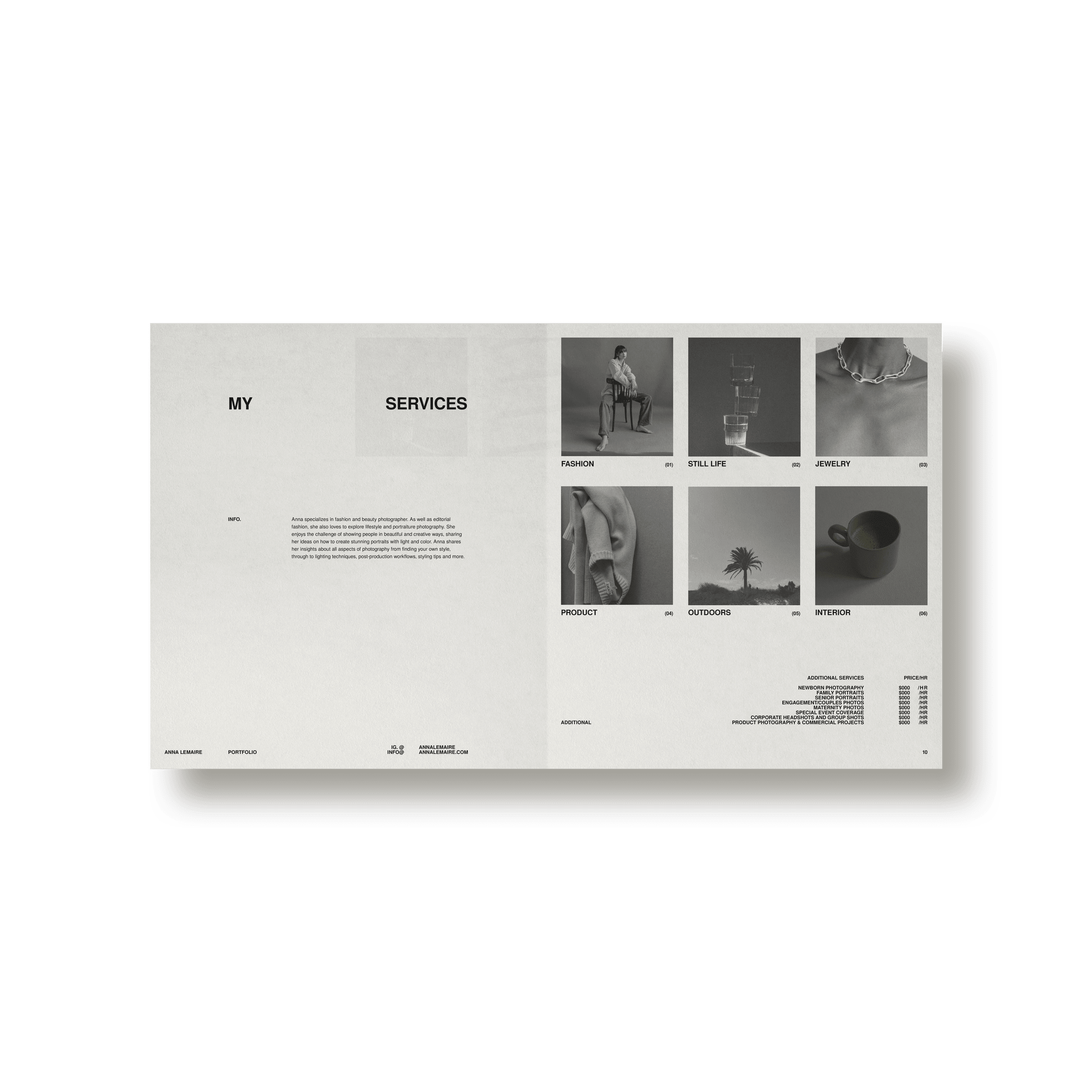 Photographer's Starter Kit | Portfolio - Studio Standard