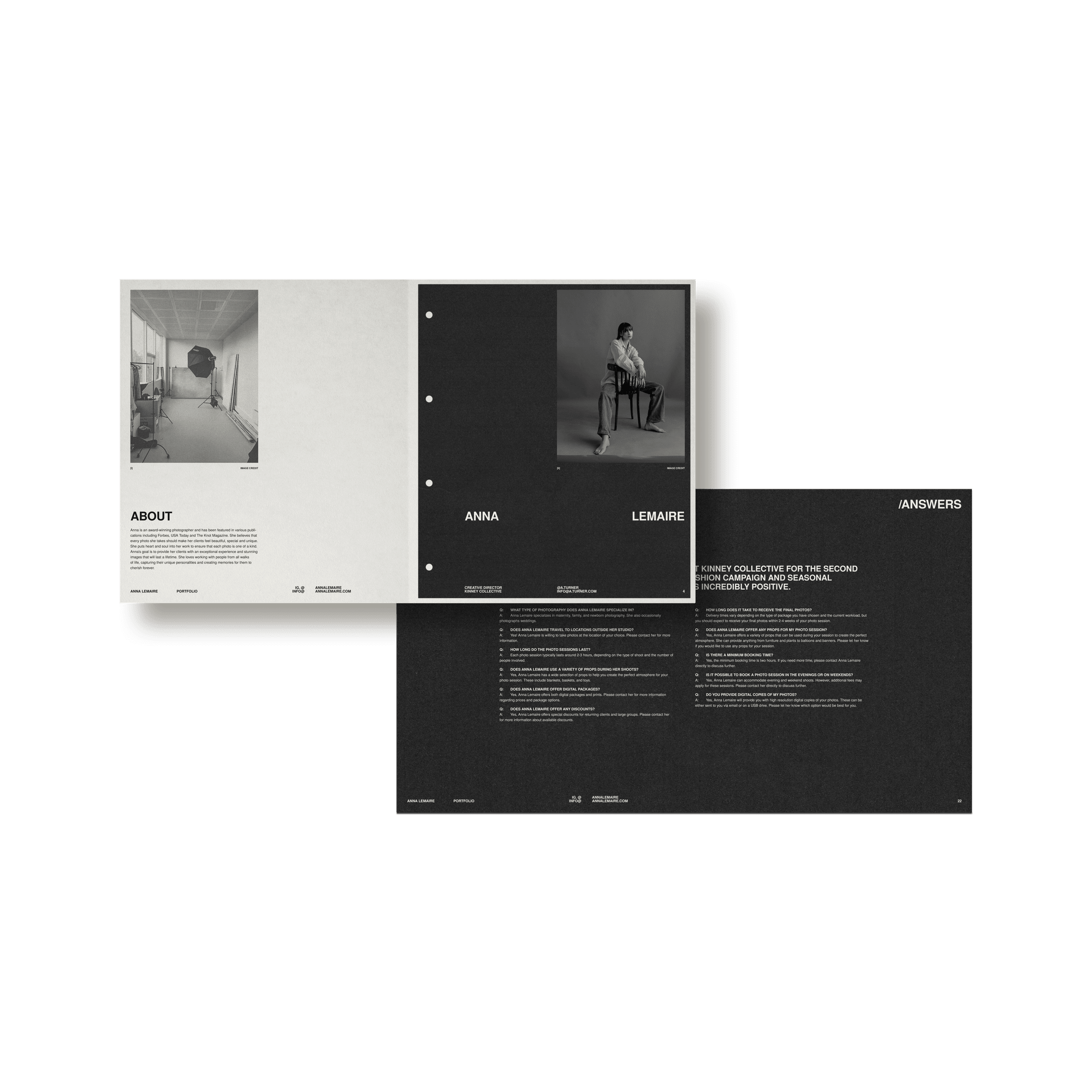 Photographer's Starter Kit | Portfolio - Studio Standard