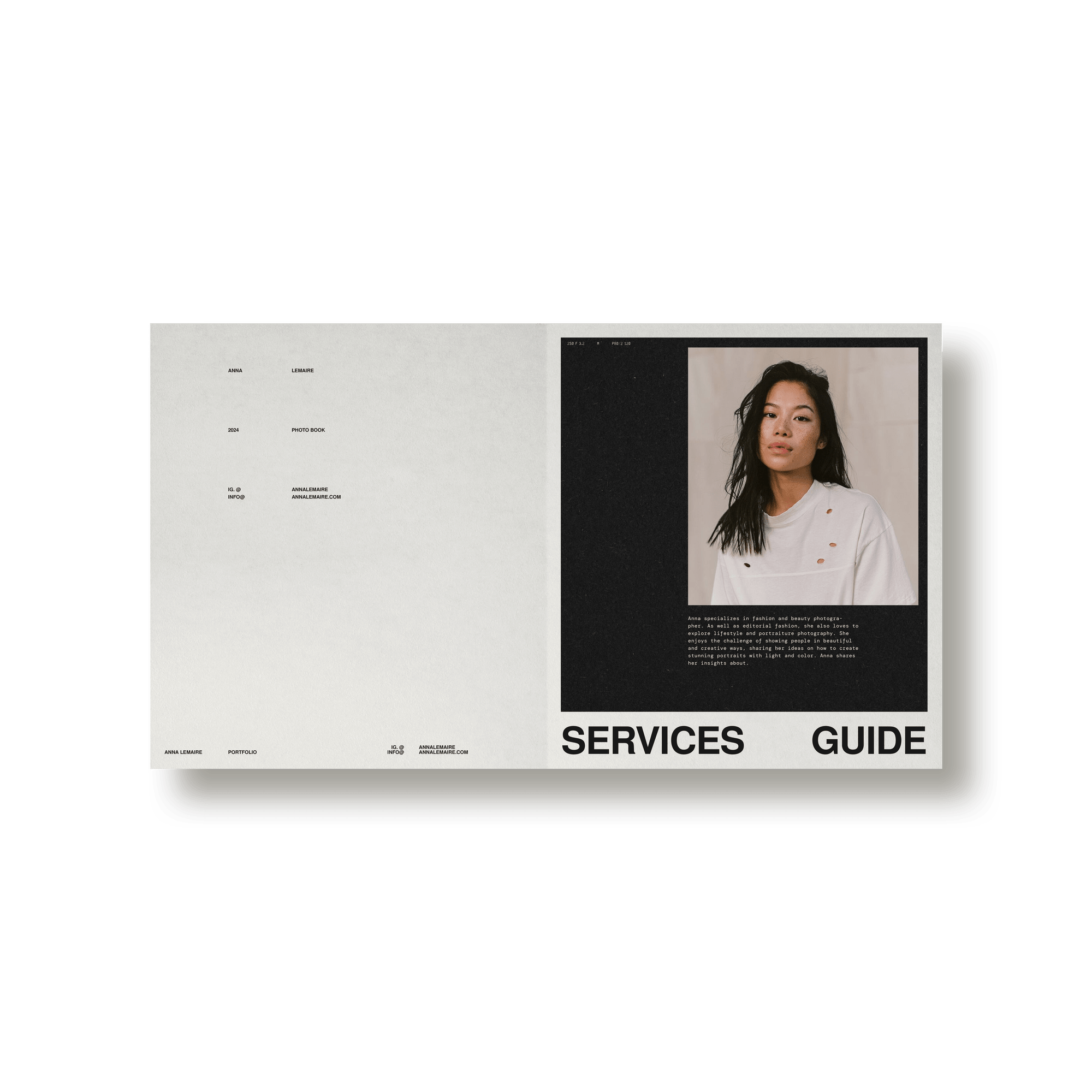 Photographer's Starter Kit | Services and Pricing Guide - Studio Standard