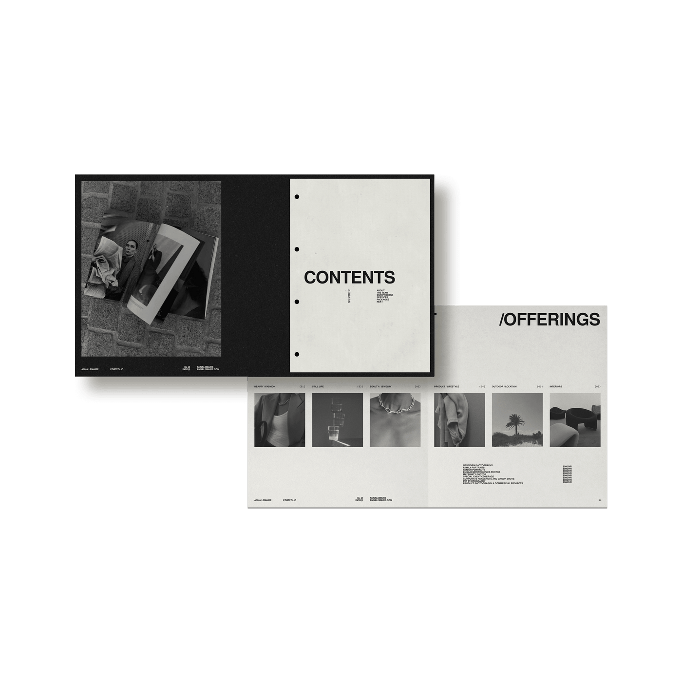 Photographer's Starter Kit | Services and Pricing Guide - Studio Standard