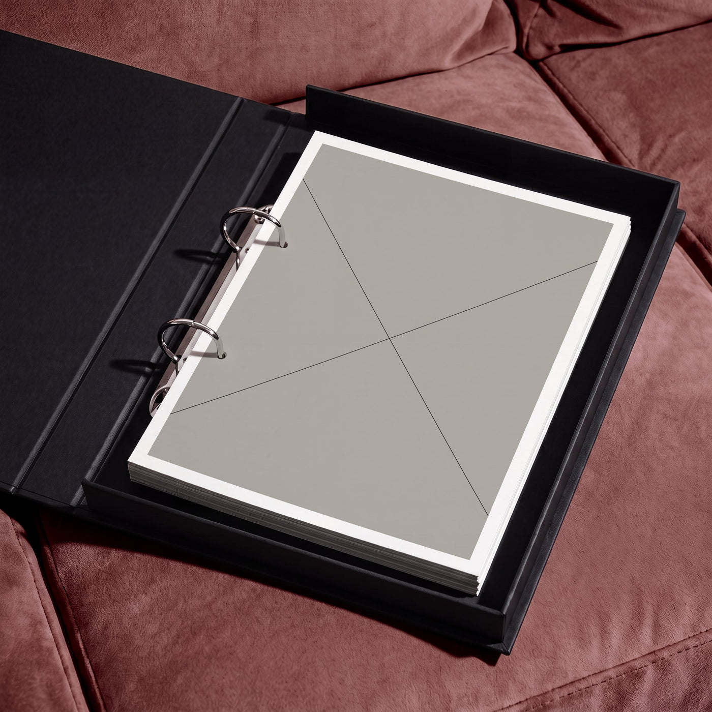 Presentation Binder Mockup No. 2, Fashion Pack - Studio Standard