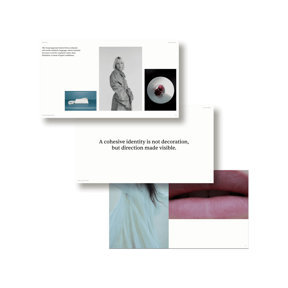 Project Proposal by Vincent Riese - Studio Standard